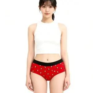 [롯데백화점]예스 2종택1 아웃밴드형 사각스타일 여성 면 팬티 YSWPWA52