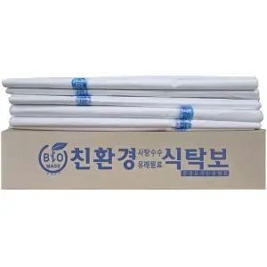 친환경 원료 일회용 식탁보 비닐 횟집 식당 업소용 250매