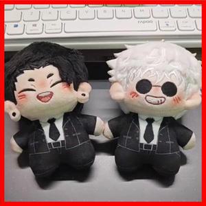 애니메이션 게토 스구루 고죠 사토루 피규어 봉제 액션 폴리에스터 장난감 12cm 불가사리 바디 모델 컬렉션