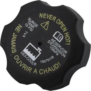 AC델코 GM 오리지널 장비 RC98 (15075118) 15 P.S.I. 라디에이터 서지 탱크 캡