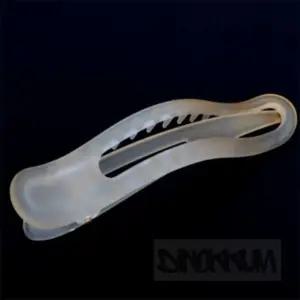 디노꿈 집게핀 베이지 반묶음머리핀 집게헤어핀