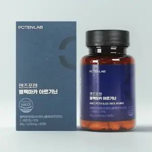 맨즈포텐 블랙마카 아르기닌 60정 1000mg
