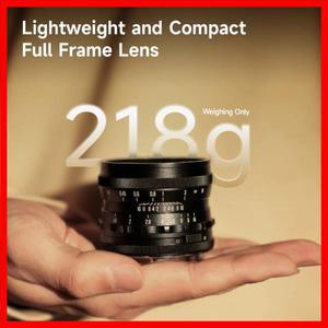 브라이트인 스타 MF 35mm F1.4 풀프레임 수동 초점 프라임 렌즈 미러리스 카메라 (소니 E, 후지 XF, 니콘 Z