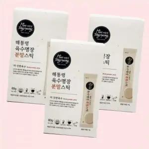 해통령 육수명장 분말스틱 20포 x 3박스 4450519