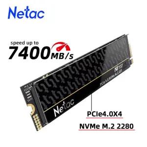 Netac 내장 솔리드 스테이트 하드 디스크 PS5 노트북 데스크탑용 1TB 2TB 4TB M2 SSD NVMe 512gb PCIe4.0