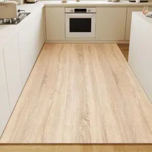 싱크매트 인테리어 나무무늬 장판 대형 우드 주방매트