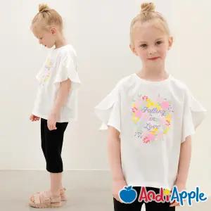 [앤디애플] NEW러블리플라워티셔츠