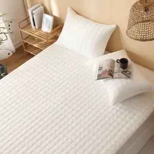 세라지오 순면100 트윌 누빔 침대 매트리스커버 180x200(SK)