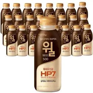 hy 한국야쿠르트 헬리코박터 프로젝트 윌 요거트 500ml (25입)