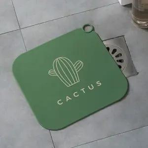 욕실 배수구 밀착 커버 실리콘 덮개 냄새차단 하수구 화장실 덮게