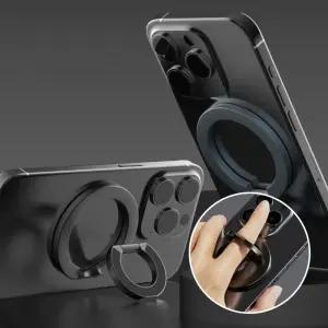 (빠른배송) 듀얼 마그네틱 맥세이프 스마트링 핸드링 톡홀더 핸드폰 거치대