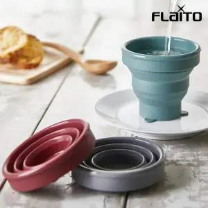 TBZ 국산 실리콘 접이식 캠핑컵 휴대용 폴딩형 등산미니컵