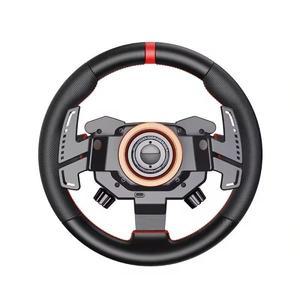 호환 PXN VD4 게임 스티어링 휠 핸들 서보 다이렉트 드라이브 4Nm 베이스 홀 마그네틱 페달 레이싱 시뮬