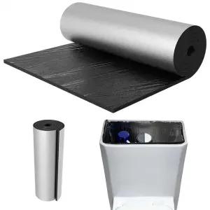 절연 변기 탱크 라이너 방수 자체 접착 커버 10040cm 욕조 샤워 싱크 욕실용 결로 방지 키트