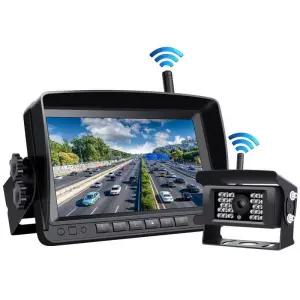 무선 후방카메라 화물차 캠핑카카라반 모니터세트