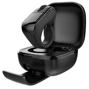 터치스크린 및 스크롤 휠이 있는 블루투스 링 마우스 2.4G+BT 무선 셀카 비디오 페이지 넘김 손가락 끝 리