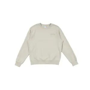 디스커버리 공용 바시티 백 레터링 맨투맨 티셔츠 DXMT15041-BGN