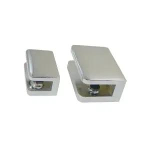 욕실유리선반 브라켓(유리 브라켓 ㄷ자 사각_소) 1개