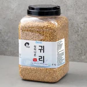 엉클탁 씻어나온 귀리쌀, 4kg, 1통