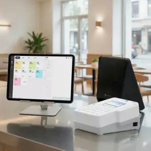 네이버커넥트단말기 미니키오스크 카드결제기 OK포스 페이앤프로그램 태블릿포스로 사용