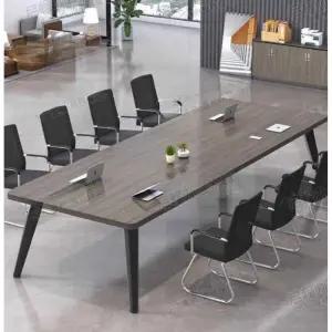 회의용 대형 테이블 미팅 데스크 사무실 회의실 원목 탁자