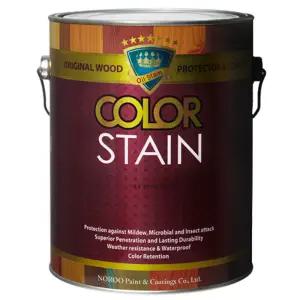 노루 칼라스테인 투명 오일스테인 방부목페인트 테크 원목 목재 페인트 3.5L