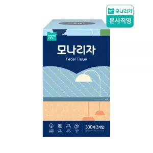 모나리자 퍼퓸 각티슈 향기나는 미용티슈 아로마 300매 3입 MNS