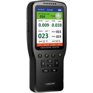 미세 핸드 VSON 포름알데히드 USB 실내 공 먼지측정기 모니터 LCD