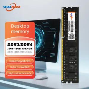 Walram DDR4 2666MHz Memoria Ram DDR3 8GB 1600MHz 16GB 32GB 4GB 2400Mhz 1333MHz PC 데스크탑 용 Udimm
