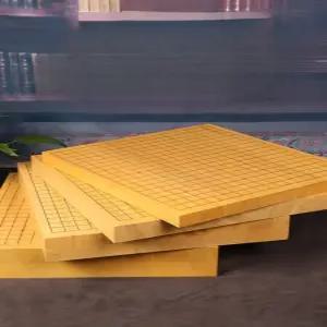 비자나무바둑판 기원 오목 판 비자목 양면 통 바둑알 원목 중국 장기판 두께 선택 가능