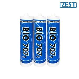 다우실란트 다우실리콘 욕실 욕조용 주방 보수용 옥상 창호공사 바이오 707 백색 방수 실리콘 1박스