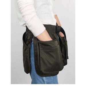 허리 앞치마 목공 주머니 공용 캔버스 1 공방 2개 방수 검정색 소형 블랙 고양이 안됨