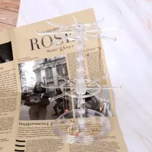 악세사리진열대 아크릴회전키링보관대