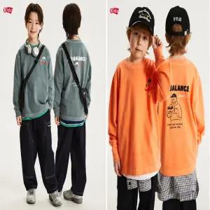 [롯데백화점]뉴발란스 WE GROW TOGETHER_일러스트 피그먼트 긴팔티 NK9BG1202U