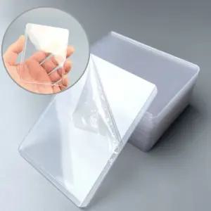 [유토피아]보호필름 포카 카드보관 슬리브 탑로더 25매 포카슬리브 투명탑로더 카드슬리브