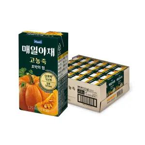 매일야채 고농축 호박의 힘 125ml, 24입, 1개