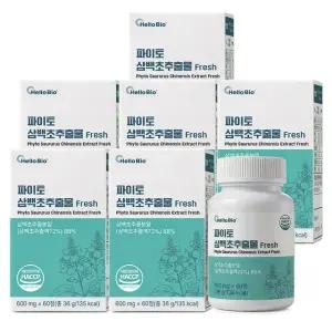 [eTV] 파이토 삼백초 추출물 프레시 60정 6박스 총 12개월분