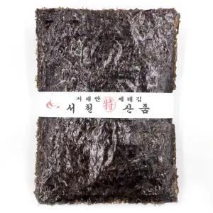 서천 재래김 100매 서해안 햇김 생김 구워먹는김 마른김