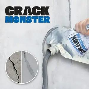크랙몬스터 틈새 균열 보수제 누수 차단 틈새 충진재 지붕 바닥 접착제 옥상 창틀 벽 크랙 접합제 강력 코팅제 작업 셀프 보수
