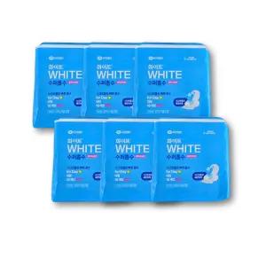 화이트 수퍼흡수 대형16매 6팩
