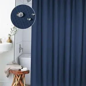 욕실 커튼 모던 북유럽 인테리어 자카드 커튼 화장실 방수 호텔 집꾸미기 샤워실 칸막이