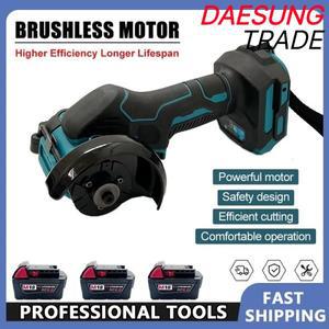 마키타 무선 3인치 전기 컷팅 절단기, 원형톱, 전동공구, 20V 배터리, 새 제품, 미니 앵글 그라인더 호환