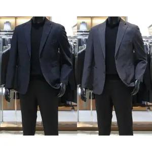 바쏘 25 SS 수입원사 Cool 시어서커 패턴 남성콤비자켓 블레이저 2종 [ 네이비 , 차콜 ]