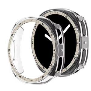 삼성 갤럭시 워치 8 44mm용 중공 PC 커버, 스케일 보호 케이스 범퍼, 삼성 워치8 40mm 베젤 링 케이스 2025