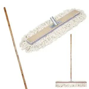 국산 생장밀 마포 60cm 니스목봉120cm세트 바닥청소 밀대걸레 리스킹걸레 체육관걸레 대형걸레