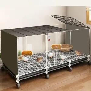 조립식 양계장 하우스 사육 닭장 토끼장 사육장 토끼집 닭집 철제 조류 대형 울타리 철조망