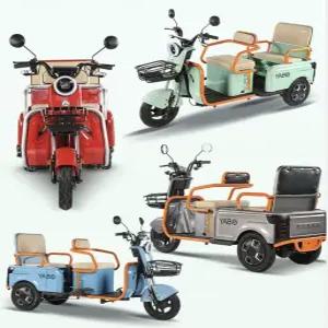 전기 삼륜스쿠터 세발 전기스쿠터 노인 바이크 배달 여성 성인용 운반차 전동