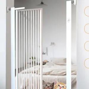 고양이 안전 펜스 기재 합사 현관 베란다 출입문 애견