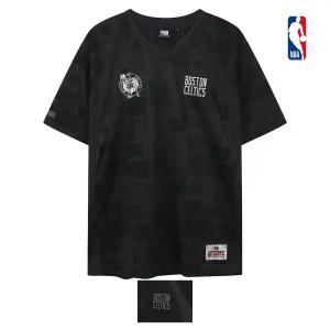 [롯데백화점]엔비에이 남성 농구 스포츠 메쉬 절개 오버핏 반팔티셔츠 N262TS036P