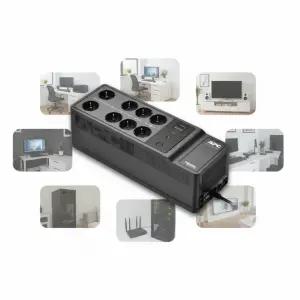 APC UPS 무정전 전원공급장치 520W 850VA USB C타입 충전 콘센트 사무실 서버실 컴퓨터 미니 비상 배터리